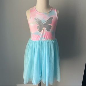 Girls Zunie Butterfly Dress 🦋